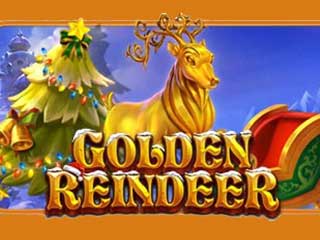 Golden+Reindeer png
